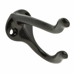 IVES GJ 571A-BLK COAT & HAT HOOK 571-ABLK