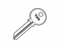YALE COMMERCIAL RN11-SC KEY BLANK