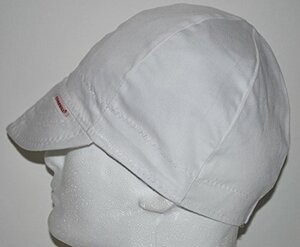COMEAUX CAPS 118-2000R-7-1/2-WHT REVERSIBLE CAP SOLID WHITE