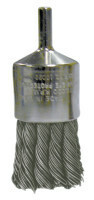 WEILER 804-10392 1-1/8 NICKEL PLATED ENDBRUSH