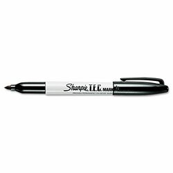 SHARPIE 652-13401 TEC FINE POINT MARKER BLACK CERTIFIED
