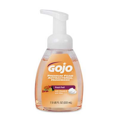 GOJO INDUSTRIES 123501 Gojo 5710 Prem Foam Antibac Soap 222Ml 6/Cs Inc