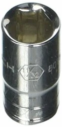 APEX TOOL GROUP GWR80110 SKT 1/4 DR 11/32 6PT STD