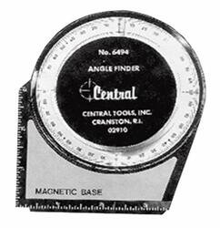 CENTRAL TOOLS INC CE6494A ANGLE FINDER GRADUATED IN 1/2 DEGREE