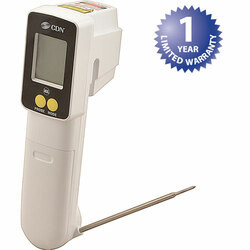 AllPoints 1381340 THERMOMETER;INFRARED-76/;662F W/ FOLDING PROBE
