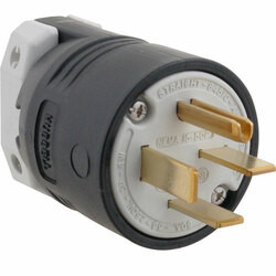 Hubbell 2531413 PLUG;STRAIGHT;; 4 PRONG;250V;50A