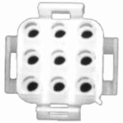 CONNECTOR - 9 PIN MALE for Frymaster - Part# 8070155