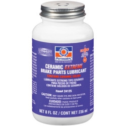 ITW PERMATEX INC PTX24125 Extreme Ceramic Brake Lube, 8 Ounce Brush Top Bottle
