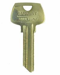 SARGENT KEYBLANK 6 PIN LA Sargent & Co 6275LA