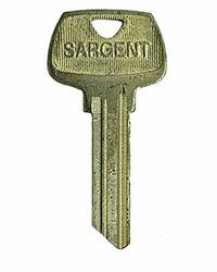 SARGENT KEYBLANK 6 PIN LJ Sargent & Co 6275LJ