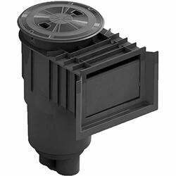 AQUASTAR POOL PRODUCTS INC, SKR101 SKIMMER W/2" S AQUASTAR WHITE PVC