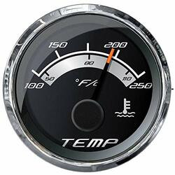 FARIA INSTRUMENTS678-F22017 PLATINUM WATER TEMP GAUGE