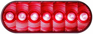 ANDERSON177-V821KR7 OVAL LED STOP/TURN/TAIL LIGHT