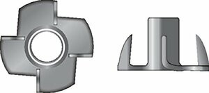 SEACHOICE SC3869 10-24 TEE NUT SS 25/BG