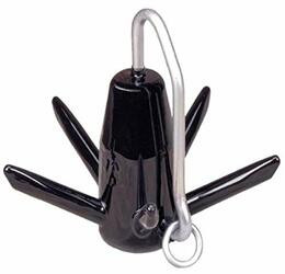 GREENFIELD PRODUCTS238-618B 18 LB RICHTER ANCHOR BLACK