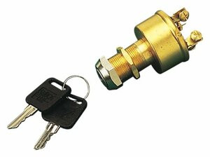 SEA-DOG LINE354-4203561 BRASS 4-POSITION KEY SWITCH