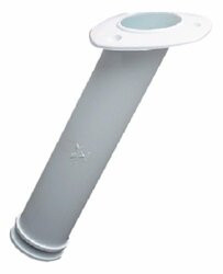 SEACHOICE 89250 ROD HOLDER-FLUSH-WHT NYLN-BUL