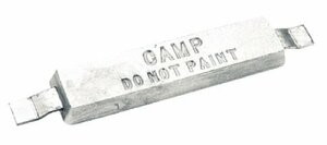 CAMP ZINC W12 WELD ON W/GALV STRAPS 3 X 12