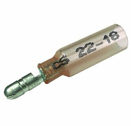 SEACHOICE 5061701 22-18 GA HEAT SHK MALE .156 25