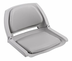 WISE SEATING144-8WD139LS717 MOLDED PLASTIC SEAT GREY