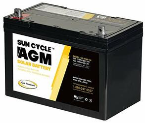 VALTERRA POWER CA LTD  (CANADA ONLY)584-76285 AGM SOLAR BATTERY 12V 100AH