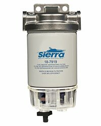 SIERRA 1879371 FUEL FILTR KIT 21M W/ CLR BOWL