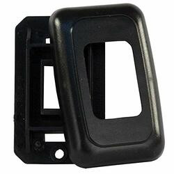 JR PRODUCTS342-12305 SINGLE SW BASE/FACE PLATE BLK