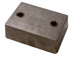 CAMP ZINC B6 RECTANGULAR ZINC ANODE PLATE