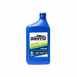 SIERRA 189400CAT2 OIL 25W40 FCW CAT QT