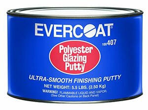 EVERCOAT 100407 POLYESTER GLAZING PUTTY 1/2GAL