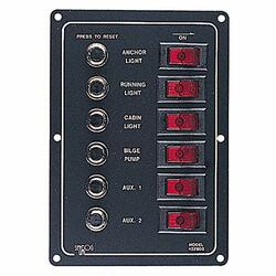 SEA-DOG LINE354-4228001 ALUMINUM BREAKER PANEL