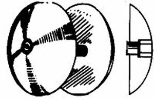 CAMP ZINC R7 6-1/2  RUDDER ZINC