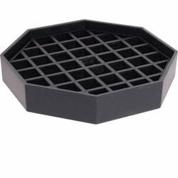Service Ideas (Dispensers) 2901041 TRAY;DRIP;; W/GRID;4-1/8;BLK