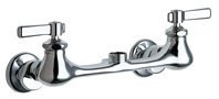 Chicago Faucets C540LDLESXKAB  Hot and Cold Water Sink Faucet