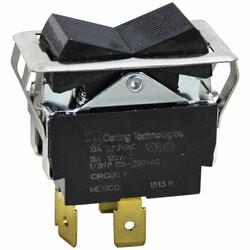 Wells 421252 ROCKER SWITCH;7/8 X 1-1/2 DPDT CTR-OFF