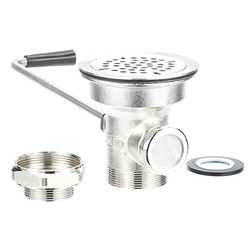 Duke 1001031 WASTE DRAIN - 3-1/2;SINK OPENING; TWIST