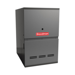 Goodman GCVC800603BX Goodman 80% AFUE GCVC80 Gas Furnace Variable Speed ECM, Two Stage Convertible, Downflow/Horizontal, 60,000 BTUH/H, Low NOx ComfortBridge Technology compatible