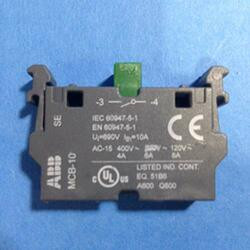 ABB MCB10 CONTACT BLOCK 1NO W/O HOLDER