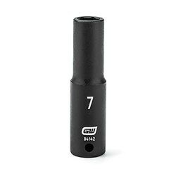 GEARWRENCH KD84142 7MM 1/4 Dr. 6 Pt. Deep ImpactSocket