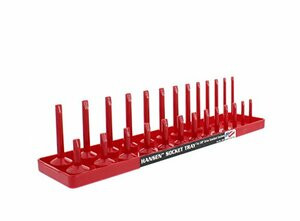 HANSEN GLOBAL  INC. HR3801 3/8 Peg Style Socket Rack SAE