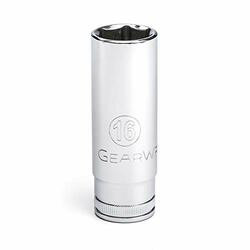 GEARWRENCH KD80398 3/8 Drive 16MM 6 Point DeepMetric Socket
