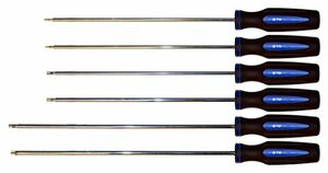 CALVAN ALSTART ET917 Tamper Proof Torx ScrewdriverSet Extra Long