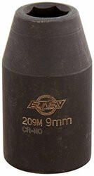 SUNEX  TOOL SU209M 1/2DR 9MM STD IMP SKT