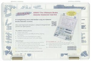 S.U.R & R SRRBB007 Brake Bleeder Removal Tool Kit