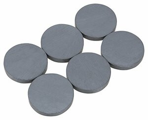 WILMAR PMW12504 6 Piece 1 Ceramic DiscMagnets
