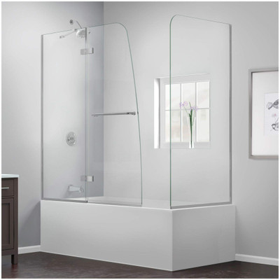 DreamLine Aqua Ultra Frameless Shower/Tub Screen SHDR-3448580-RT-01