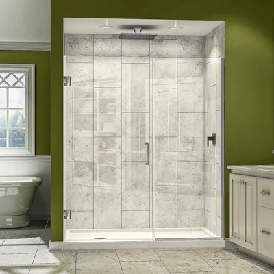 DreamLine Unidoor Plus SHDR-244757210-04 Frameless Hinged Shower Door