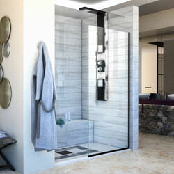 DreamLine SHDR-3230721-09 The DreamLine Linea collection of walk-in shower panels is a welcome addition to any contemporary bathroom. The Linea is elegant and functional, giving the entire shower space a sense of high-end luxury with a modern appeal.