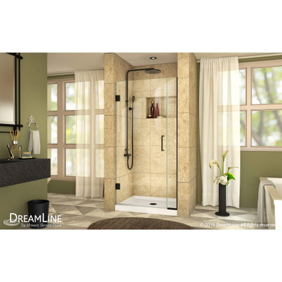 DreamLine Unidoor Plus SHDR-243307210-09 Frameless Hinged Shower Door
