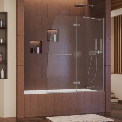 DreamLine Aqua Ultra Frameless Shower/Tub Screen SHDR-3448580-04
